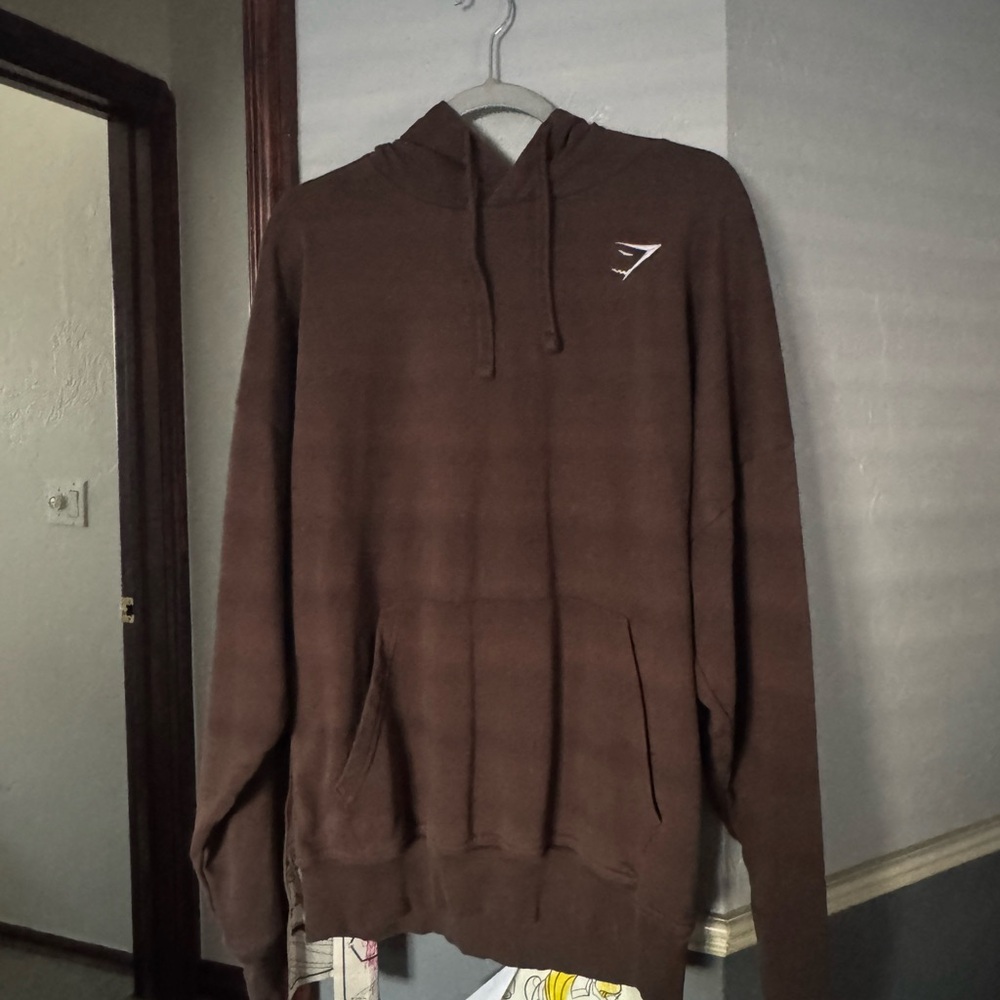 Brown Gymshark Hoodie